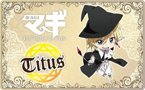 Amazon.co.jp: マギ ティトス・アレキウス プレートバッジ : おもちゃ